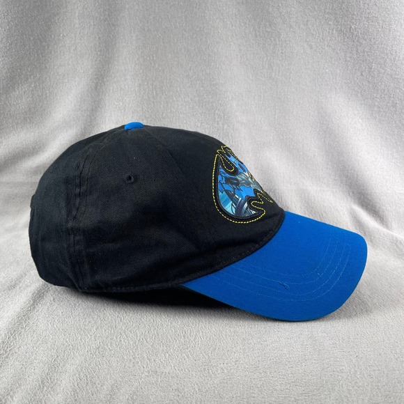 Batman Hat Boys Adjustable Black Snapback Cap Embroidered‎ Superhero DC Comics - Picture 4 of 12